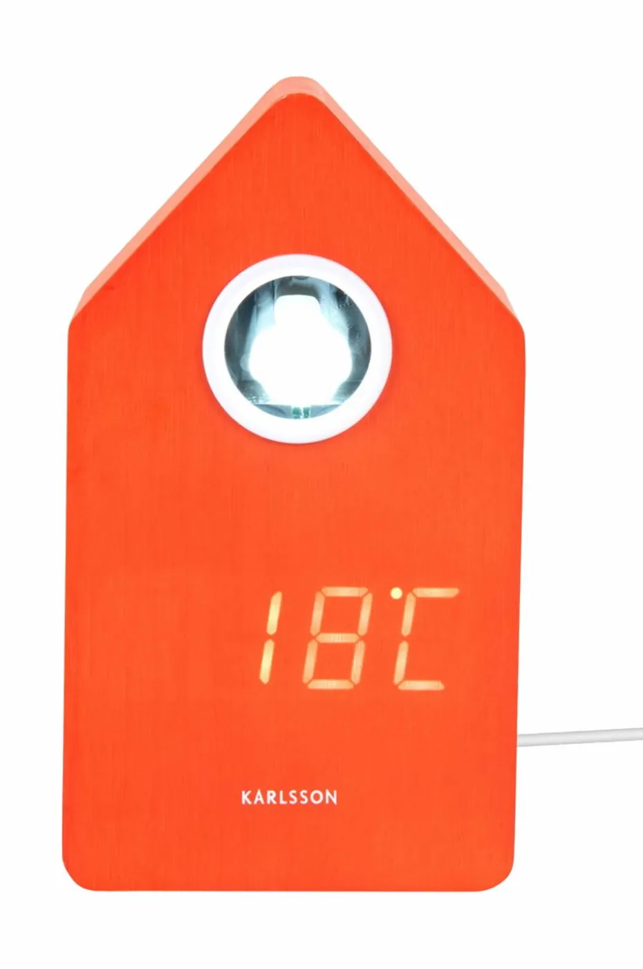 Karlsson Vekkerklokke Cuckoo -LED