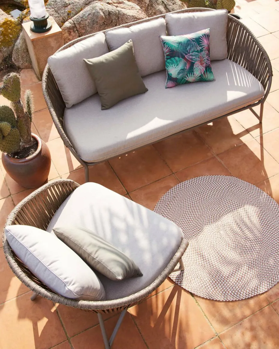 Kave Home Teppe Rodhe Ø 150 cm
