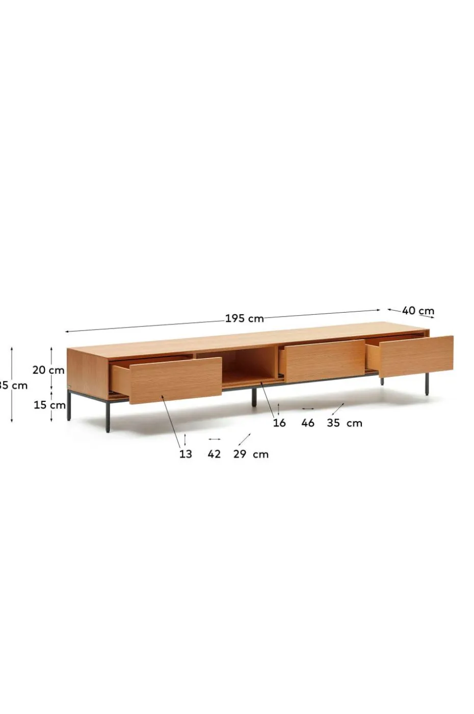 Kave Home Tv-benk Vedrana
