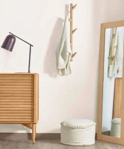 Kave Home Veggmontert klesstativ - natane