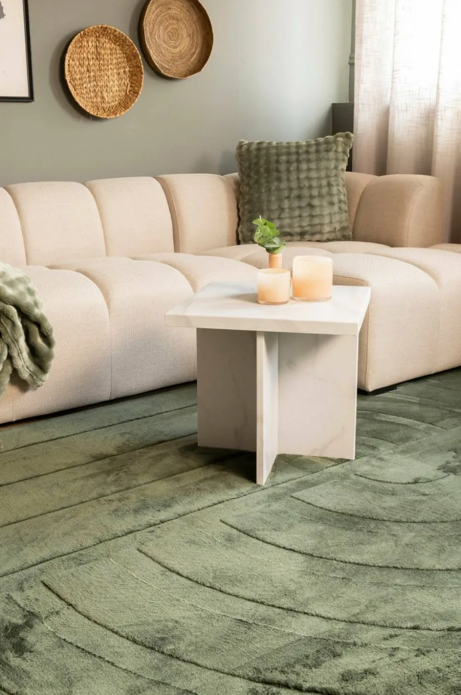 KM Home Maskinvevd teppe Heaven Trend