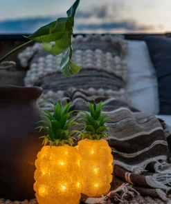 Konstsmide Ananas LED høyde 26 cm