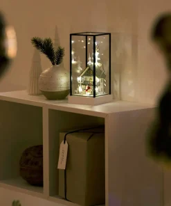 Konstsmide B/O Glasslykt 10 LED 22,5 cm