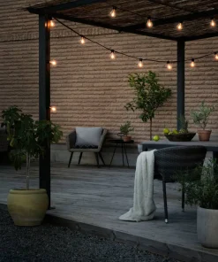 Konstsmide B/O Lyslenke 10 LED Solpanel