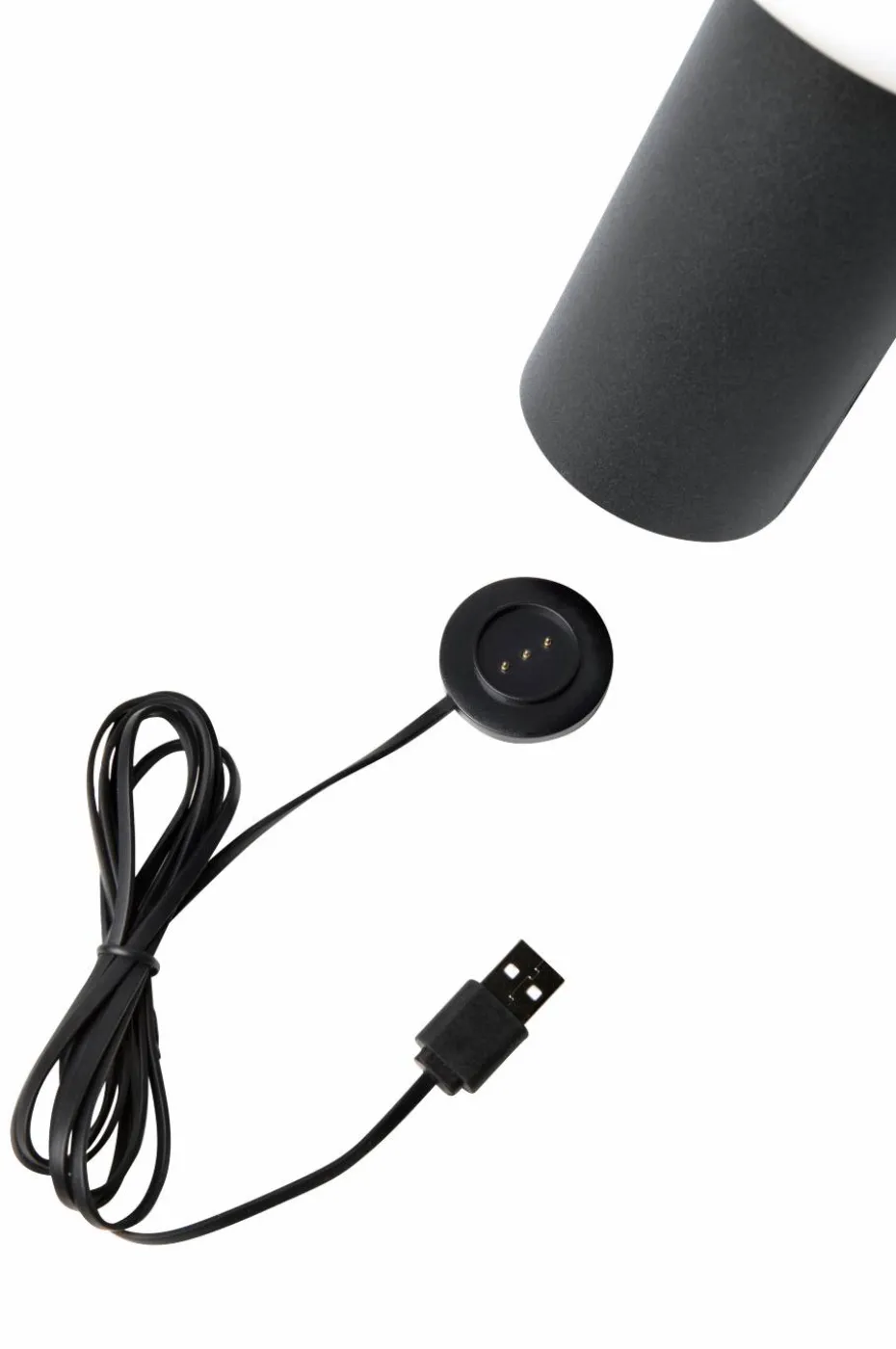 Konstsmide Bordlampe Antibes USB høyde 19 cm