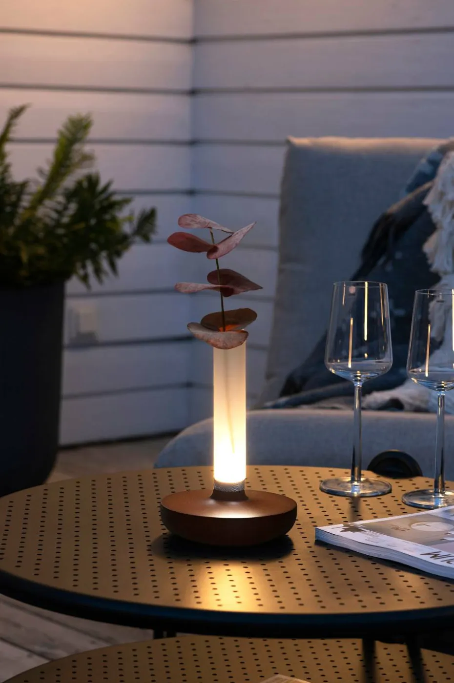Konstsmide Bordlampe Biarritz USB