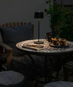 Konstsmide Bordlampe Positano USB høyde 35 cm