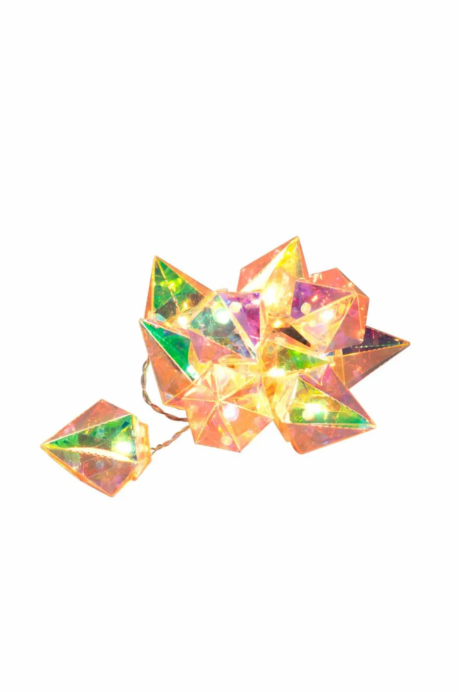 Konstsmide Diamanter 10 LED B/O-timer