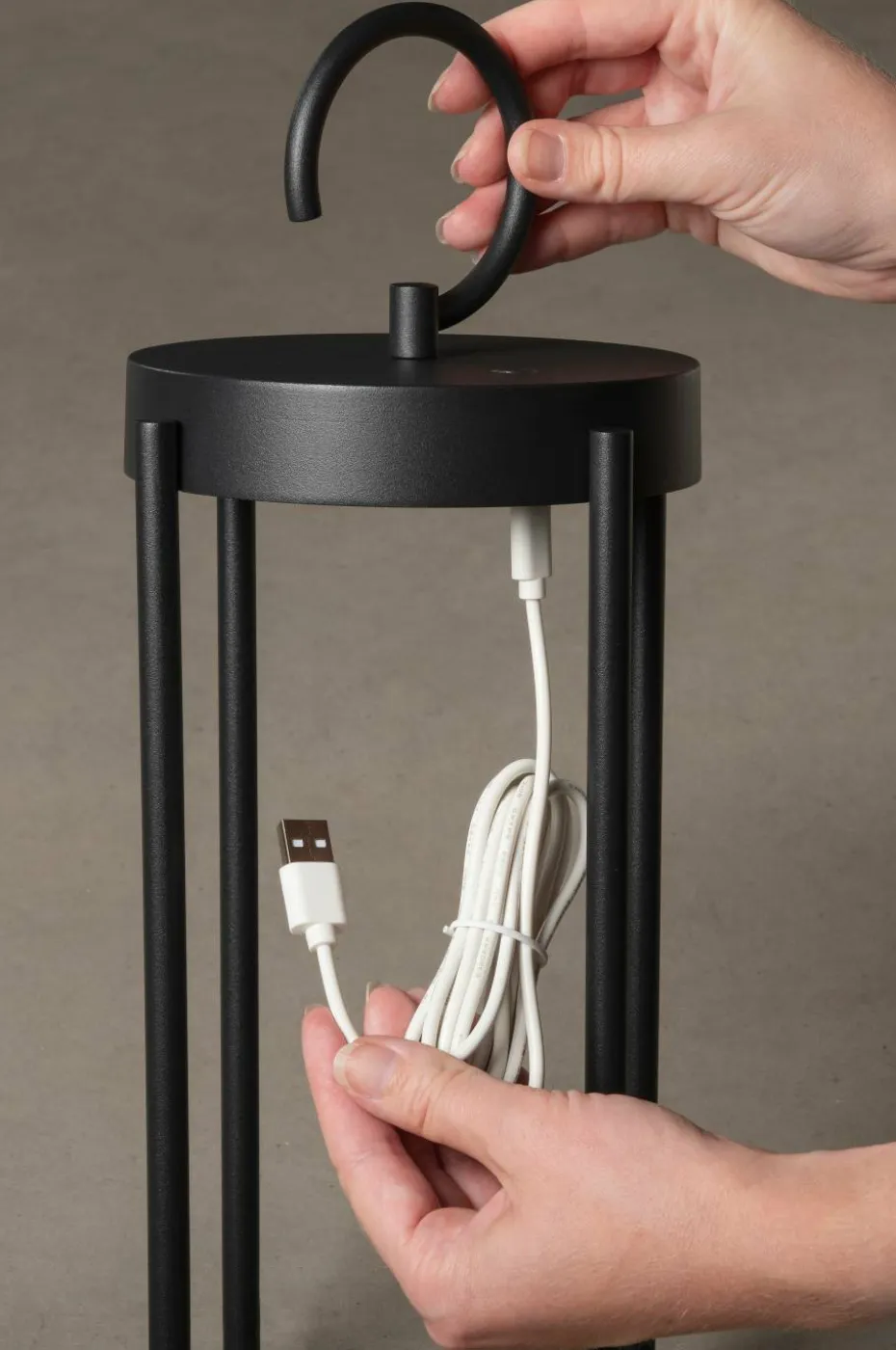 Konstsmide Lanterne Manorola USB 39 cm
