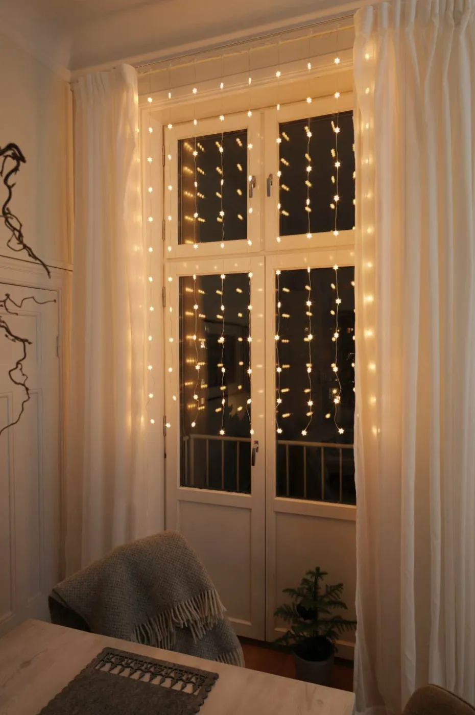 Konstsmide LED-gardinbelysning Usb 180cm