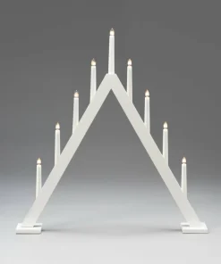Konstsmide Lysestake i tre 9pærer, 64cm