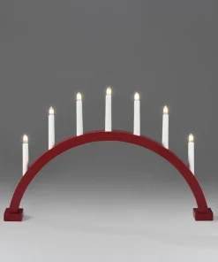 Konstsmide Lysestake i tre 38,5 cm