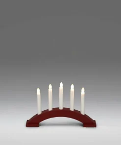 Konstsmide Lysestake tre 5 pærer 21,5 cm