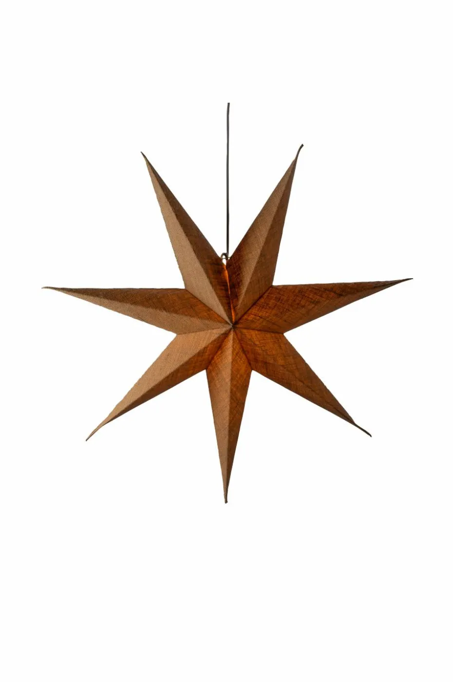 Konstsmide Papirstjerne 60cm hamp