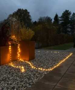Konstsmide ShineLine 100 amber LED 5m