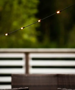 Konstsmide Startsett, 20 avlange ravfargede LED 627cm