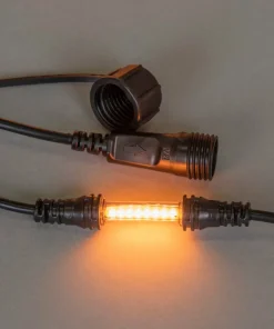 Konstsmide Startsett, 20 avlange ravfargede LED 627cm