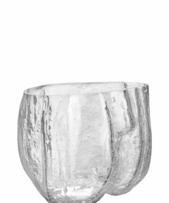 Kosta Boda Vase Crackle høyde 17,5 cm