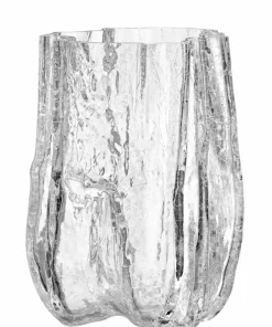 Kosta Boda Vase Crackle høyde 27 cm