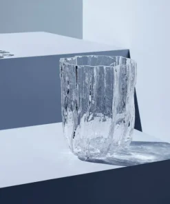 Kosta Boda Vase Crackle høyde 27 cm