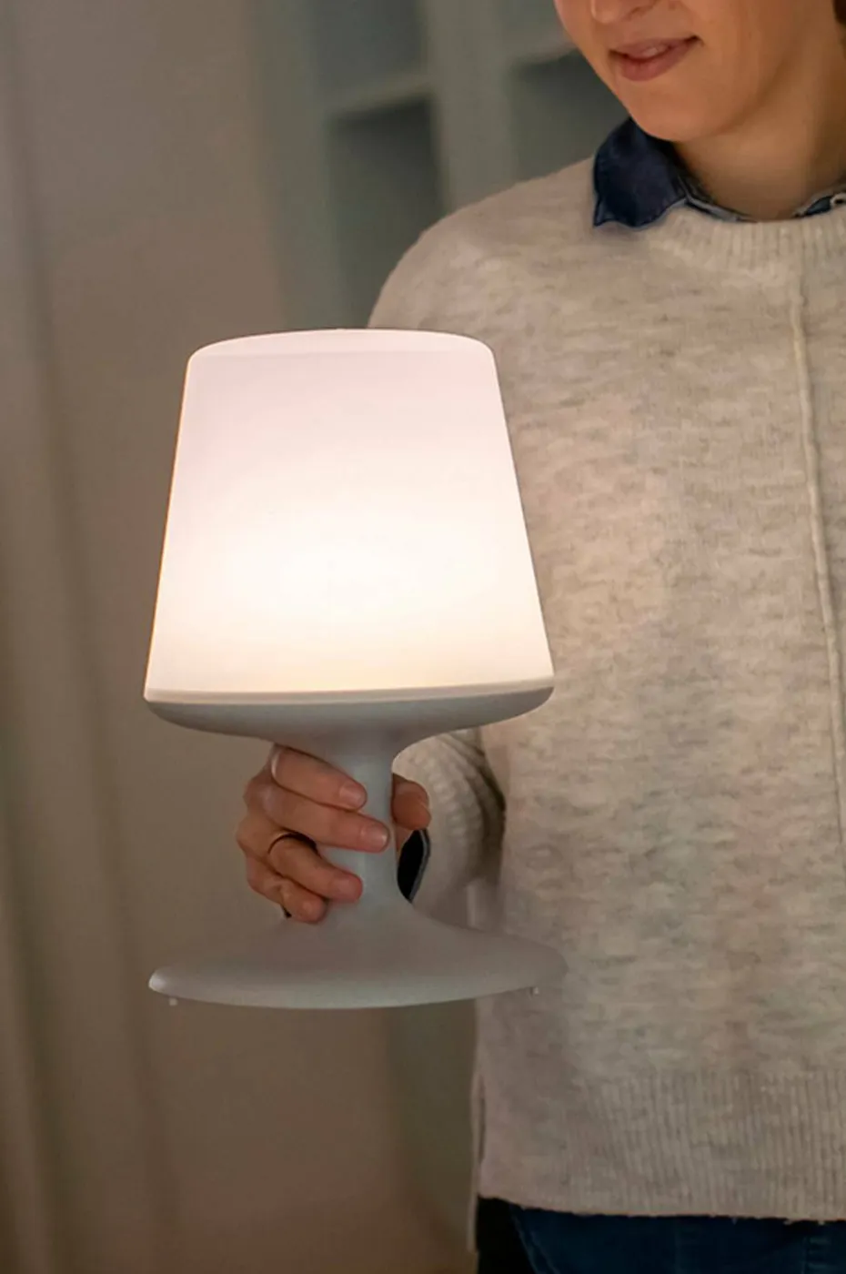 Koziol LED Lampe LIGHT TO GO 28 cm