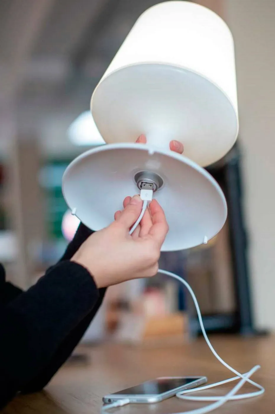 Koziol LED Lampe LIGHT TO GO 28 cm
