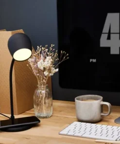 Kreafunk LED-lampe/høyttaler/Qi Ellie