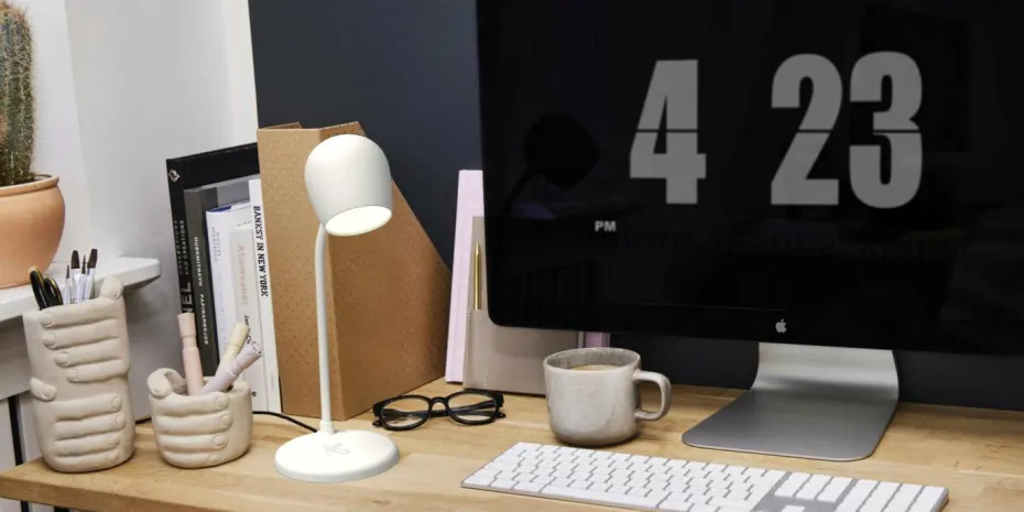 Kreafunk LED-lampe/høyttaler/Qi Ellie