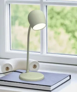 Kreafunk LED-lampe/høyttaler/Qi Ellie