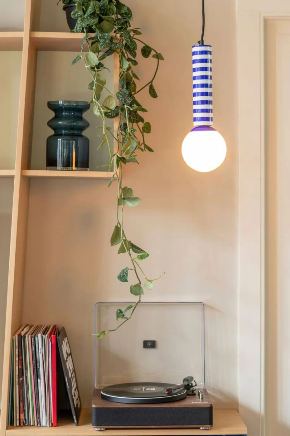 Leitmotiv Pendel Lampe Rayado Retro