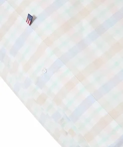Lexington Sengesett Checked Cotton Percale