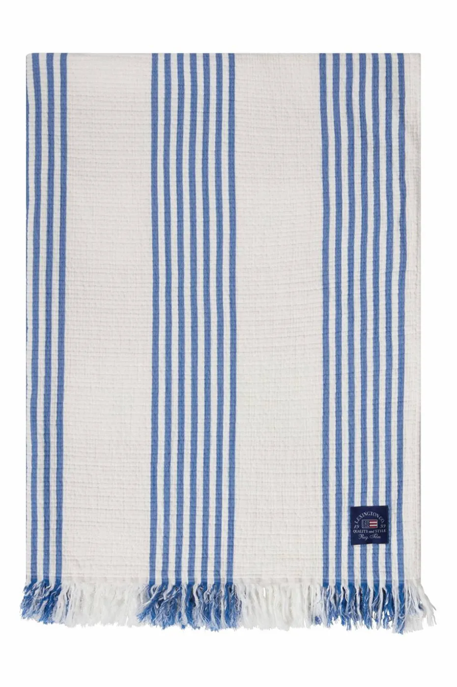 Lexington Teppe Striped/Checked Bomull