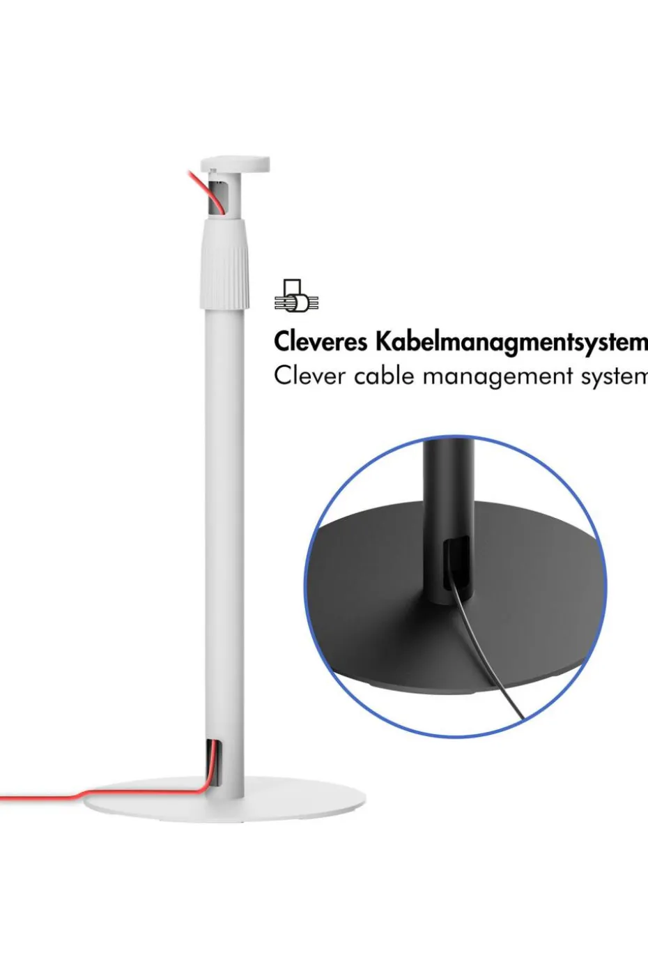 LogiLink Gulvstativ Sonos Era 100 / Era 300 682-1068 mm