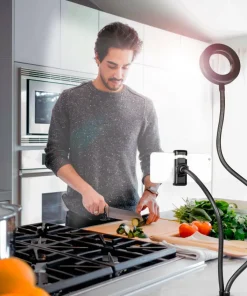 LogiLink Ring Light for Smartphone