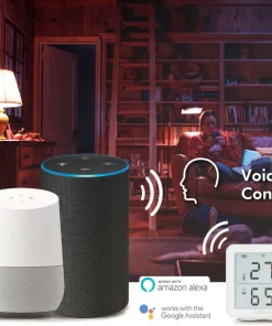 LogiLink Smart temperatur- og fuktighetssensor Wifi Tuya