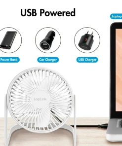 LogiLink USB bordvifte ø 15,24 cm