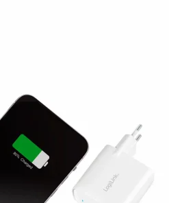LogiLink USB-lader 2 x USB-C PD 40W