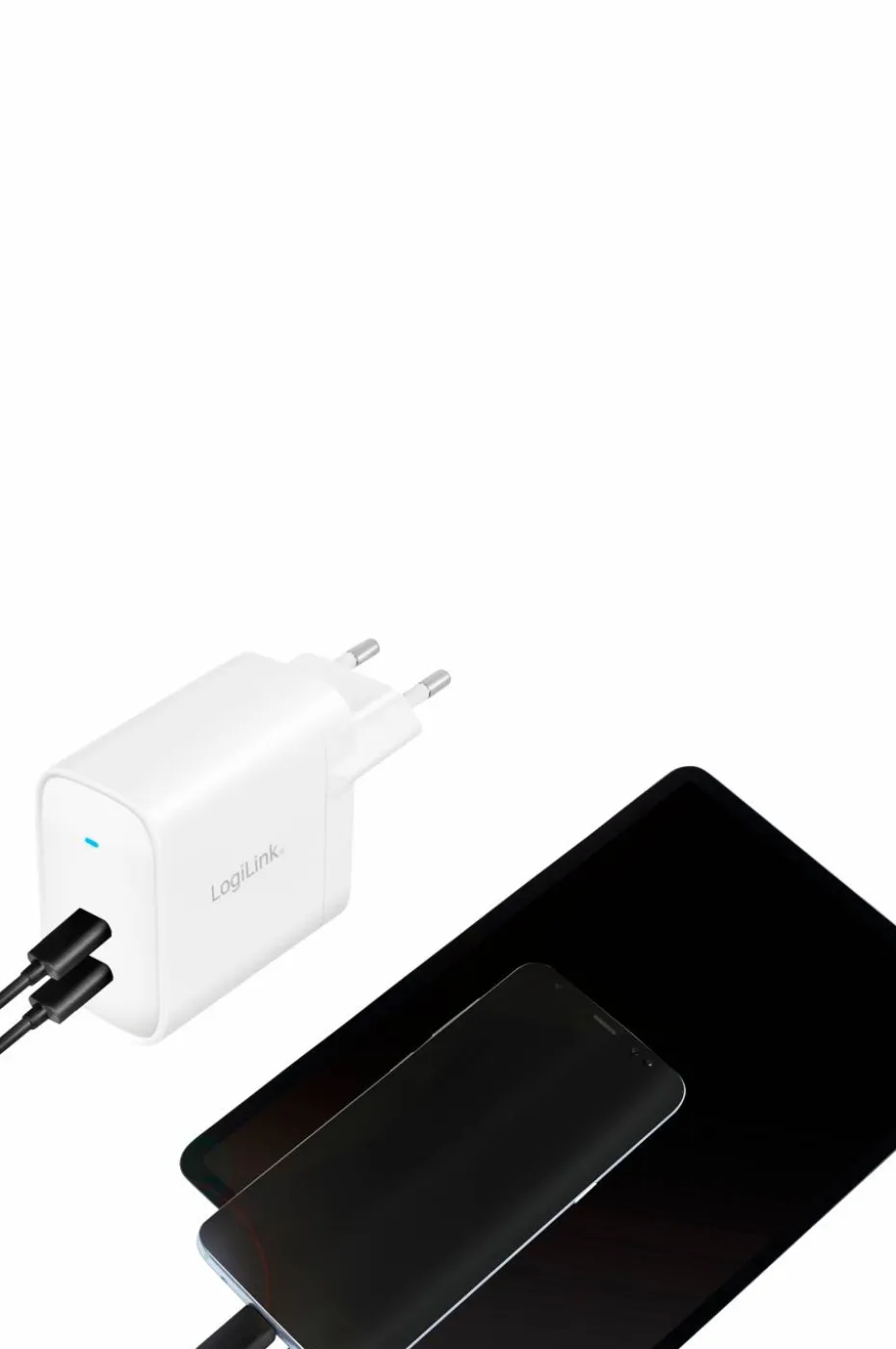 LogiLink USB-lader 2 x USB-C PD 40W