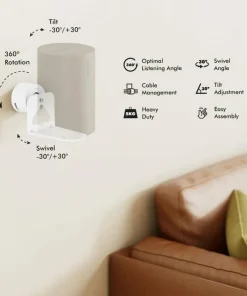 LogiLink Veggbrakett Sonos Era 100 / Era 300