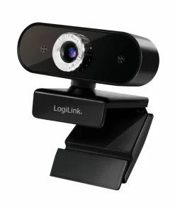 LogiLink Webkamera HD 1080p med innebygd mikrofon