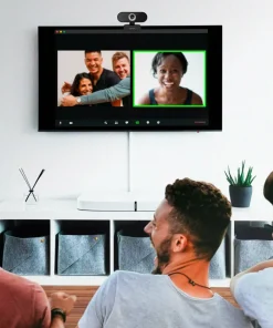 LogiLink Webkamera HD 1080p med innebygd mikrofon