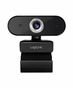 LogiLink Webkamera HD 1080p med innebygd mikrofon