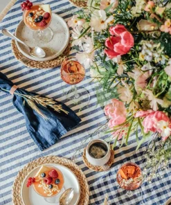 Lovely Linen Duk Misty i vasket lin