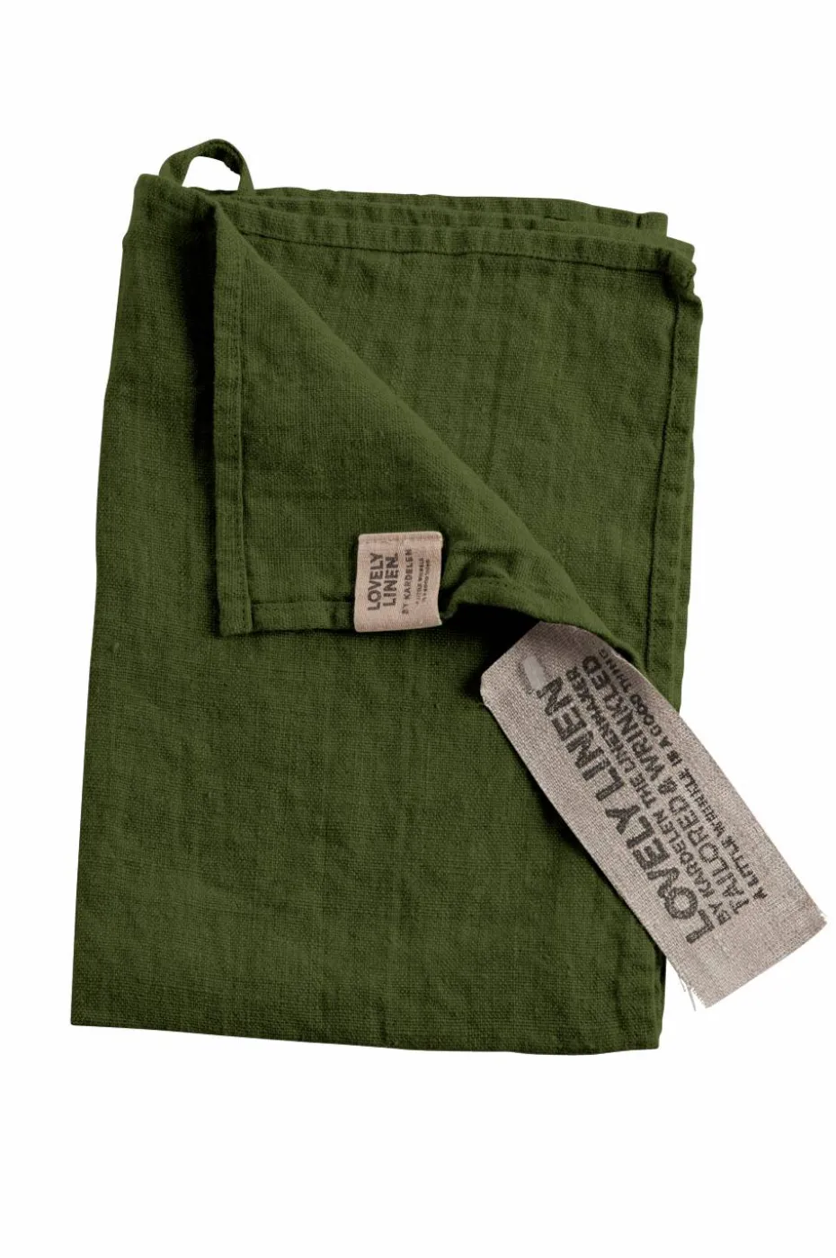 Lovely Linen Gjestehåndkle Lovely i vasket lin