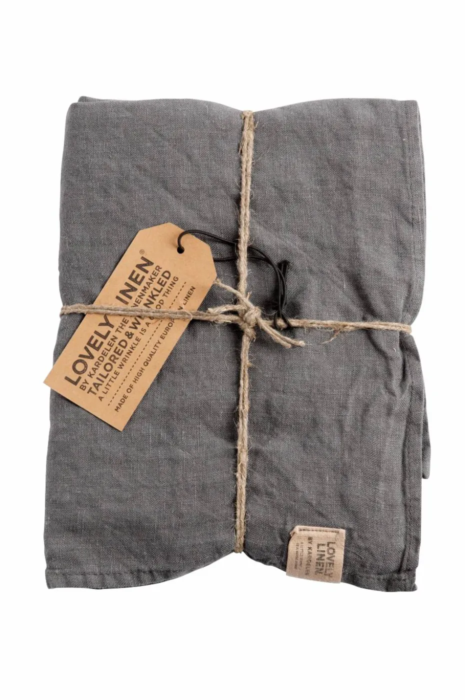Lovely Linen Kjøkkenhåndkle Misty i vasket lin