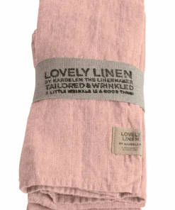 Lovely Linen Serviett Lovely i vasket lin, 4-pk