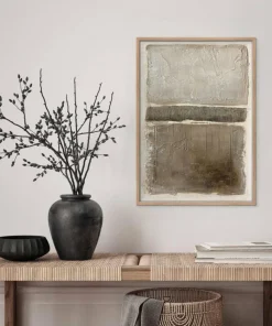 Malerifabrikken Art Structure 2 / 50x70 Cm / Eik ramme