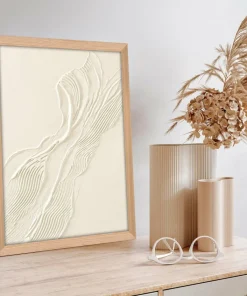 Malerifabrikken Beige Heritage / 30x40 Cm / Eik ramme
