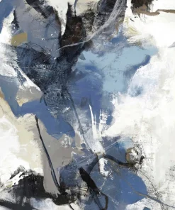 Malerifabrikken Blue Vibes / Blandet maleri / 120 X 90 cm