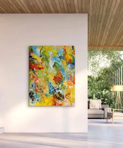 Malerifabrikken Color Catch / Blandet maleri / 90 X 120 cm